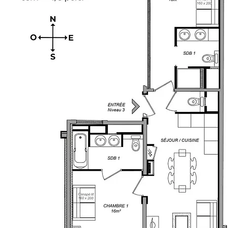 Apartmanhotel Quartz Tignes