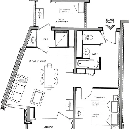 Apartmanhotel Quartz Tignes